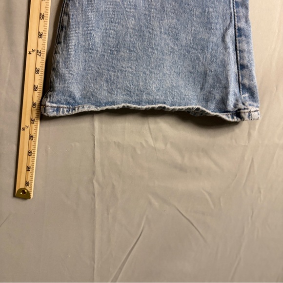 Forever 21 Light Blue Wide Leg Jeans - Picture 6 of 7